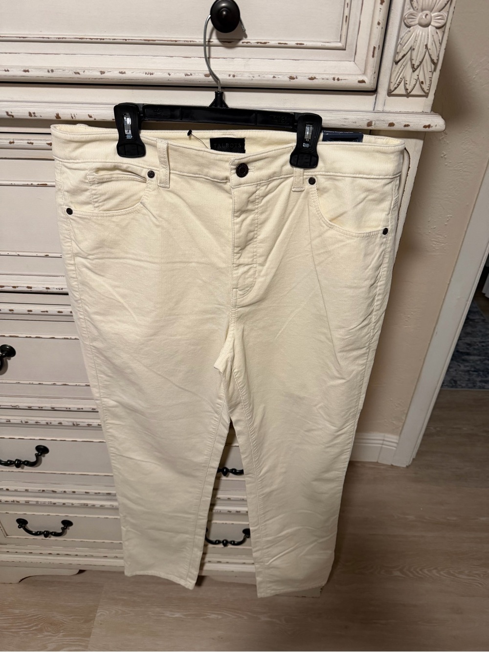 Talbots Cream Corduroy Women’s Pants